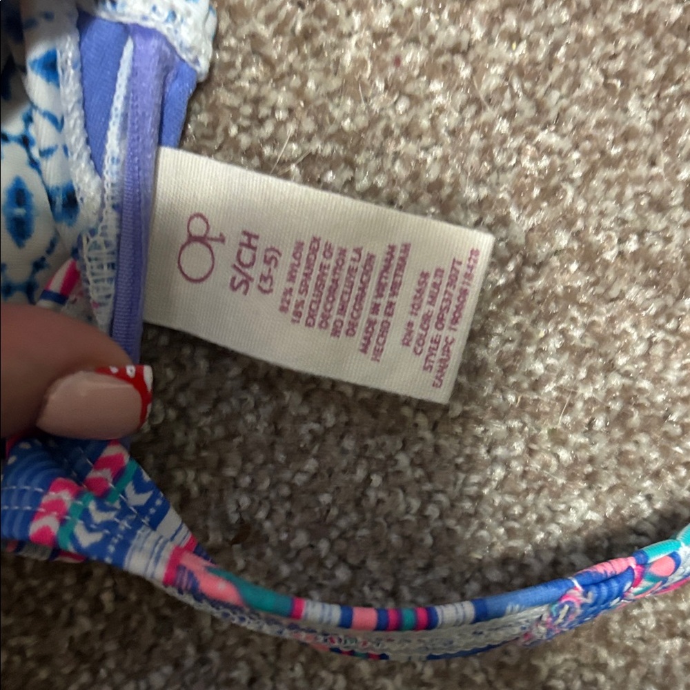 OP Multicolor Patterned Swimsuit - Picture 2 of 2